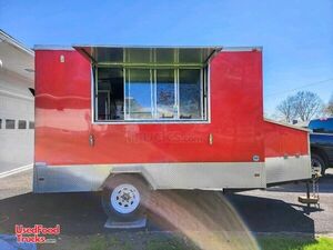 2018 7' x 12' Well-Maintained Kitchen Trailer with Fire Suppression System