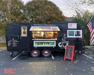 Vintage - 1972 8' x 20' Coffee-Espresso Concession Trailer.