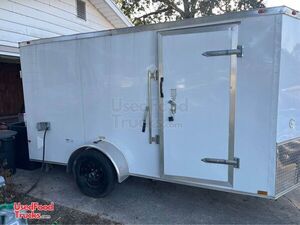 Clean - 2022 6' x 12' Food Concession Trailer | Mobile Vending Unit