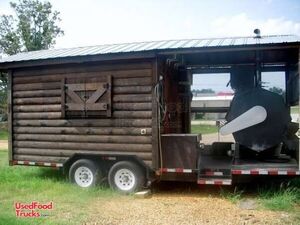 2005 - 20' x 8' Double Axle Southern Yankee BBQ Trailer