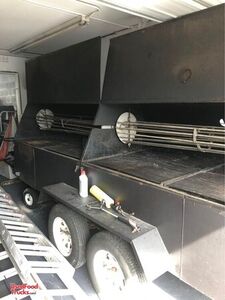 High Output 2007 - 18.5' Open BBQ Smoker Tailgating Trailer