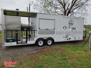LOADED 2020 8.5' x 18' Freedom Concession Trailer w/ Bathroom & Covered 8' Porch