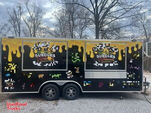 2022 8.5' x 26' Food Concession Trailer Mobile Kitchen w/ Pro Fire System