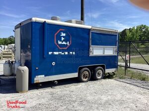 2005 -  8' x 20 'Kitchen Food Concession Trailer with Pro Fire System