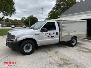 2002 Ford F250 Very Clean Canteen-Style Lunch Serving Food Truck 50K Miles.