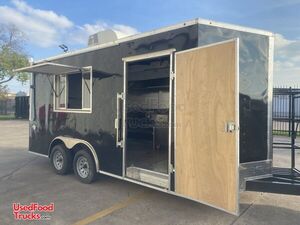 BRAND NEW 2021 8' x 16' Commercial Kitchen on Wheels / New Food Trailer.