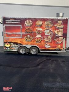 Custom-Built 2019 8.5' x 16' Kitchen Food Concession Trailer with Pro-Fire System