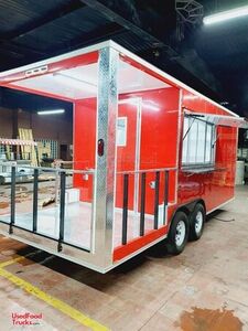 Used - 2022 Kitchen Food Trailer with Porch | Mobile Food Unit