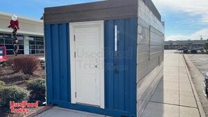 Newly-Built 20' Shipping Container Converted into a Food Concession Unit.