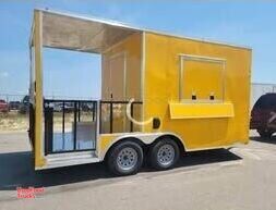 2021 8.5' x 16' Diamond Cargo Kitchen Food Trailer with Porch