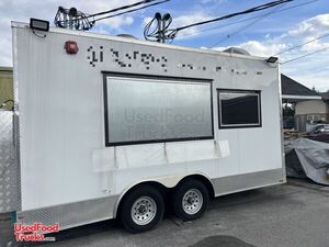 2022 8.5' x 16' Quality Cargo Kitchen Food Concession Trailer with Fire Suppression