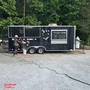 22' Diamond Cargo Barbecue Food Concession Trailer with Fire Suppression & Porch