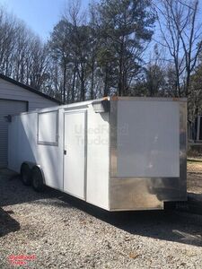 2019 - 8.5' x 22' Barbecue Concession Trailer with 2021 Kitchen Build-Out.