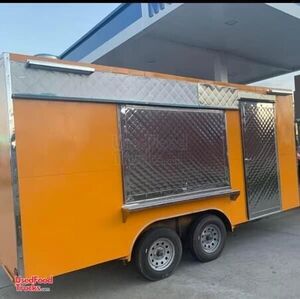Permitted 16' Mobile Vending Trailer | Kitchen Food Concession Trailer.