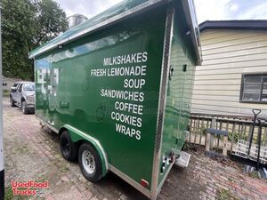 Well Equipped - 2022 8' x 16' Kitchen Food Concession Trailer with Fire Suppression