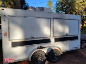 Very Clean 2009 14' CWCU Food Concession Catering Trailer.