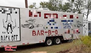 2015 - 34' Barbecue Rig / Mobile BBQ Kitchen Concession Trailer