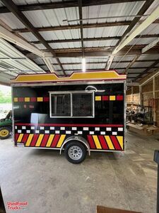 NEW - 2025 7' x 12'  Food Concession  Trailer | Mobile Vending Unit