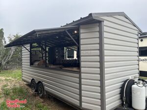 Custom Built - 2009 7' x 18' Barbecue Food Concession Trailer
