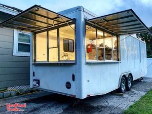 Licensed 2010 Wells Cargo 8' x 28' Mobile Kitchen Food Concession Trailer