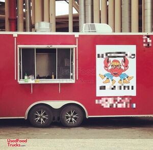 2019 8.5' x 16' Kitchen Food Trailer with Fire Suppression System.