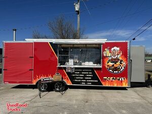 Fully Equipped - 2022 8.5' x 24' Freedom Barbecue Food Concession Trailer