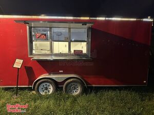 2021 8' x 16' Kitchen Food Concession Trailer with Pro-Fire System