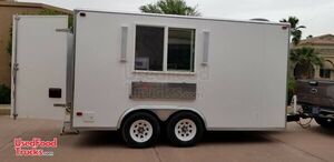 8' x 14' Food Concession Trailer- NEW Kitchen
