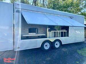 2019 8.5' x 20' Wood Fired Pizza Trailer with Full Kitchen.