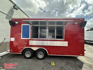 BRAND NEW 2024 8' x 16' Commercial Mobile Kitchen Food Concession Trailer