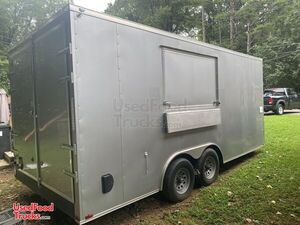 2022 8.5' x 18' Solar Powered Kitchen Food Trailer | Food Concession Trailer
