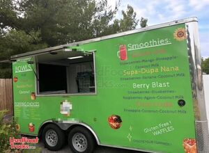 2020 8' x 16'  Acai and Smoothie Concession Trailer Mobile Vending Unit