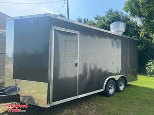 Ready to be Outfitted - NEW 2022 8.5' x 18' Anvil Food Concession - Vending Trailer.