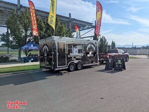 2024 8.5' x 16' Kitchen Food Concession Trailer with Fire Suppression System
