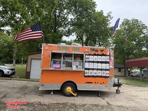 2017 8' x 12' Kitchen Food Concession Trailer with Fire Suppression System