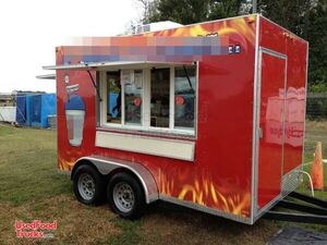 2009 - 12' x 8' Coastal Concessions Shaved Ice Trailer