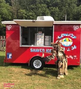 Used Shaved Ice Concession Trailer / Ready to Operate Snowball Vending Unit