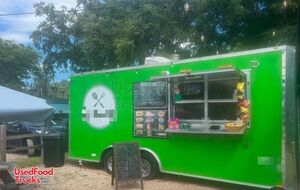 Turnkey - 2025 8' x 18' Kitchen Food Concession Trailer with Fire Suppression System