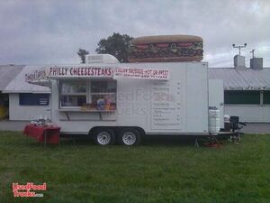 2007 - 8.5x16  Fully Loaded Food Concession Trailer