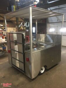 NEW 2019 - 5.3' x 6.2' All Stainless Steel Stand Cart- Wheelchair Accessible.