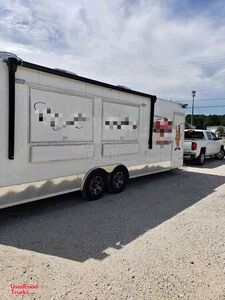 2022 8.5' x 28' Kitchen Food Trailer with Bathroom