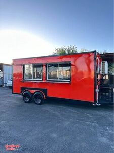 NEW - 2024 8' x 18' Kitchen Food Concession Trailer with Pro-Fire Suppression