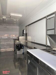 8.5' x 16' Shaved Ice Concession Trailer | Used Snowball Trailer with Clean and Spacious Interior