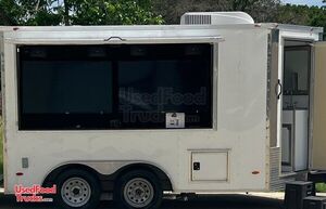 2018 8' x 12' Freedom Ultimate Tailgating Trailer w/ Bathroom Mobile Gameday Party Trailer