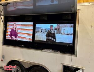2018 - 8' x 12' Freedom Ultimate Tailgating Trailer w/ Bathroom Mobile Gameday Party Trailer