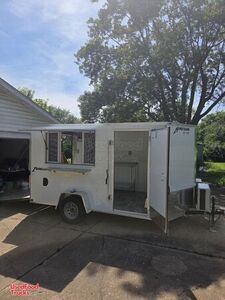NEW - 2026 7' x 12' Homesteader Concession Trailer Mobile Vending Unit