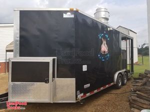 2014 Arising SLE Equipment 8.5' x 25' BBQ Food Concession Trailer with Porch