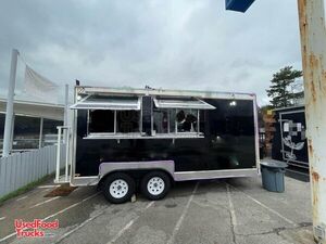 Like New 2021 - 8' x 16' Kitchen Food Trailer with Pro-Fire Suppression System