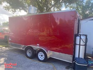 Nicely-Equipped 8.5' x 17.5' Food Concession Trailer | Mobile Food Unit