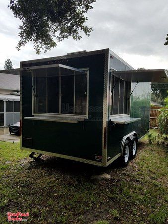 Fully Self-Sufficient NEW 2017 - 8.6' x 18' Food Concession Trailer